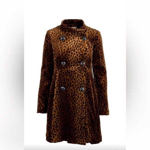 Nanette Lepore Jackets & Blazers - Nanette Lepore Size 4 Lepoard Print Quilted inside Jacket